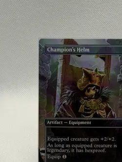 Champion's Helm #654 (Borderless) Non-Holo - Commander Masters (CMM) MTG Card - Image 5