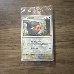 Lechonk 154/198 Pokemon Scarlet Violet Sealed Gamestop Promo Card - NM - Image 1