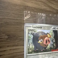 Lechonk 154/198 Pokemon Scarlet Violet Sealed Gamestop Promo Card - NM - Image 2