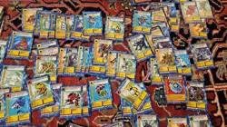 Vintage 1999 Digimon Lot of 5 Holo Cards First Edition And Dozens Of Non Holo - Image 4