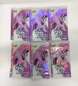 Kayou My Little Pony Friendship Eternal Card Original Pack X6 Packs #08 XI90 - Image 1