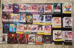 630 One Piece Cards Bulk Sale - Luffy, Zoro, Nami & More - Image 1