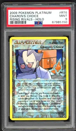Pokemon Cards - PSA 9 Charon's Choice RT6 - Rising Rivals Holo - MINT - PSA9 - Image 1