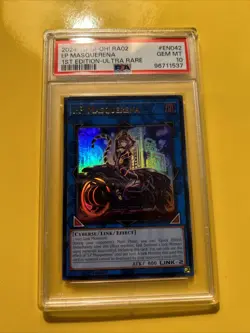 YuGiOh I:P MASQUERENA #RA02-EN042🔥PSA 10 GEM MINT🔥1st EDITION-2024 ULTRA RARE - Image 4