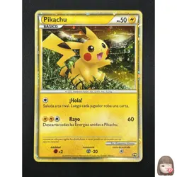 [NM] Pikachu Pokemon Card Spanish Pikachu World Set Promo 26M22 - Image 1