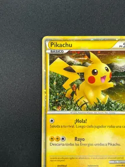 [NM] Pikachu Pokemon Card Spanish Pikachu World Set Promo 26M22 - Image 4
