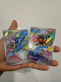 Pokemon MEPI 2026 Holo Lot Popplio Litten Cards 044 045 NM✅ - Image 1
