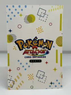 NINETALES - CARD DATABASE ATTACKS KANTO POKEMON SET - Image 2