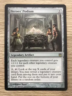 Heroes' Podium MTG Magic the Gathering Card NM Near Mint Born of the Gods - Image 1