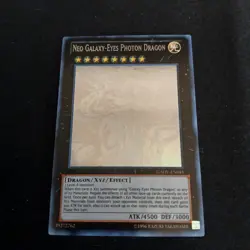 Neo Galaxy-Eyes Photon Dragon (Ghost Rare) GAOV-EN041 Galactic Overlord - Image 1
