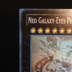 Neo Galaxy-Eyes Photon Dragon (Ghost Rare) GAOV-EN041 Galactic Overlord - Image 4