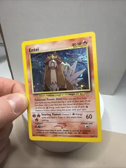 Entei 6/64 Neo Revelation Holo Pokemon Card - Image 2