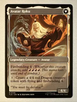 MTG / The Legend of Roku / TLA / #145 / Regular / Mythic / NM - Image 2