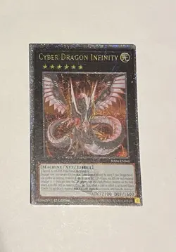Yu-Gi-Oh! Cyber Dragon Infinity #RA04-EN068 Quarter Century Secret Rare 1st (NM) - Image 1