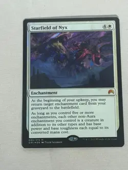 MTG FOIL Starfield of Nyx Magic Origins Magic the Gathering - Image 1