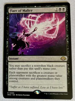 Flare of Malice - Modern Horizons 3 MTG - Image 1