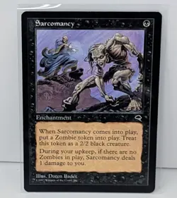 Sarcomancy - Magic The Gathering MTG - Tempest! - Image 1