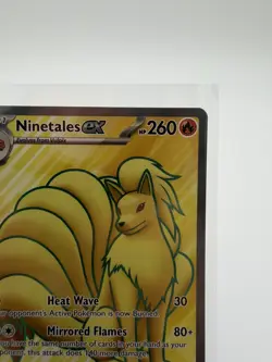 Ninetales ex 186/165 Pokemon TCG SV: Scarlet & Violet 151 NM - Image 3