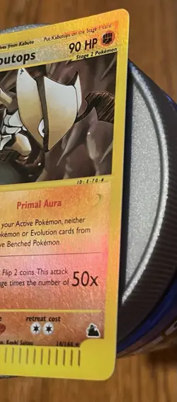 Kabutops Skyridge Reverse Holo Rare 14/144 [NM-] Pokemon E-Series - Image 4