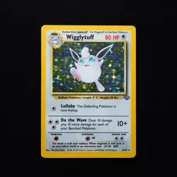 Wigglytuff 15/64 HP Jungle Holo Rare Vintage Pokemon TCG Card WOTC 1999 - Image 1