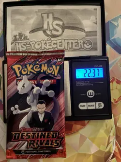(VERY HEAVY) 22.37g Pokemon TCG Destined Rivals Booster Pack (SEALED)✅ - Image 1