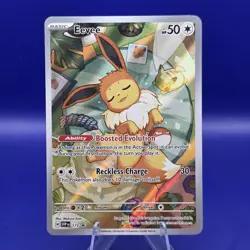 Eevee 173 Scarlet & Violet Black Star Promo Holo Pokemon NM - Image 1