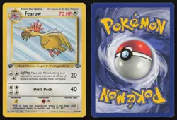 Fearow 36/64 1st Edition Uncommon Jungle Pokemon English MP - Image 3