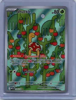 Shuckle 136/132 Illustration Rare Mega Evolution Pokemon Near Mint - Image 1