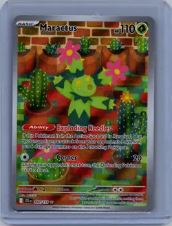 Maractus 160/159 Illustration Rare Journey Together Pokemon Near Mint - Image 1
