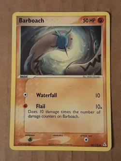 Pokemon Barboach 60/110 ex Holon Phantoms NM-MT See Pictures - Image 1
