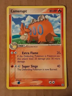 Pokemon Camerupt 23/106 ex Emerald NM-MINT See Pictures - Image 1