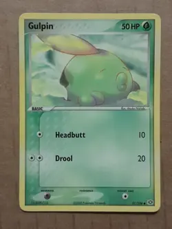 Pokemon Gulpin 51/106 ex Emerald NM-MINT See Pictures - Image 1