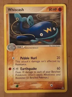 Pokemon Whiscash 55/110 ex Holon Phantoms NM-MT See Pictures - Image 1