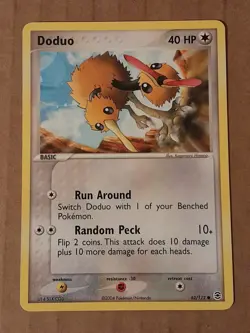 Pokemon Doduo 62/112 Fire Red Leaf Green NM-MT See Pictures - Image 1