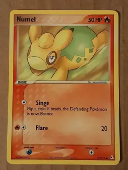 Pokemon Numel 72/110 ex Holon Phantoms NM-MT See Pictures - Image 1