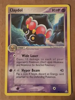 Pokemon Claydol 38/110 ex Holon Phantoms NM-MT See Pictures - Image 1