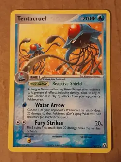 Pokemon Tentacruel 45/92 Ex Legend Maker NM-Mt See Pictures - Image 1