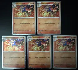 5 Charmeleon MEP 079 Cosmos Holo Blister Promo Pokemon TCG: Chaos Rising Pokemon - Image 1