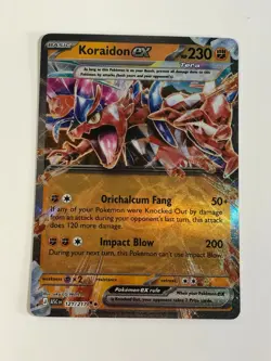 Pokemon TCG Ascended Heroes Koraidon EX 121/217 Near Mint - Image 1