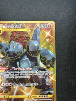 Pokemon: Coalossal (Secret) 198/189 Gold Darkness Ablaze - Image 2