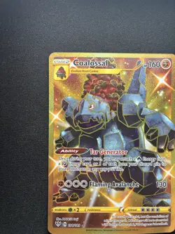 Pokemon: Coalossal (Secret) 198/189 Gold Darkness Ablaze - Image 3