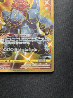 Pokemon: Coalossal (Secret) 198/189 Gold Darkness Ablaze - Image 4