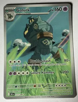 Pokemon TCG Golurk 123/086 Sv: Black Bolt - Image 1