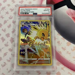 Jolteon TG04/TG30 PSA 10 - Trainer Gallery 2022 Pokemon Gary/Blue - Image 1