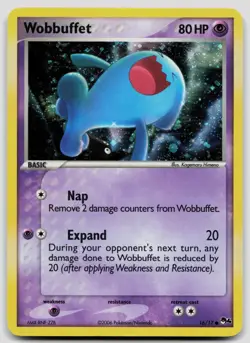 Wobbuffet 16/17 POP Series 4 Holo Pokemon LP - Image 1
