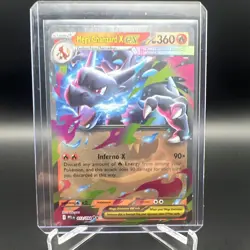 Pokemon Mega Charizard X EX Holo Ultra Rare 013/94 English - Image 1