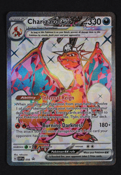 Charizard ex 056 Sv: Scarlet & Violet Black Star Promo Holo Pokemon TCG NM - Image 1