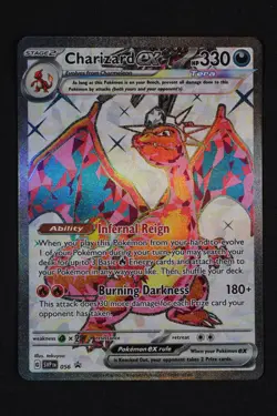 Charizard ex 056 Sv: Scarlet & Violet Black Star Promo Holo Pokemon TCG NM - Image 4