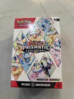 Pokemon TCG: S&V Prismatic Evolutions Factory Booster Bundle (Sealed) - Image 1
