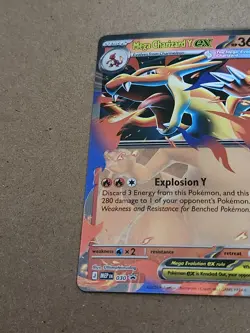 Mega Charizard Y EX MEP 030 Mega Evolution Promo Pokemon NM A - Image 4